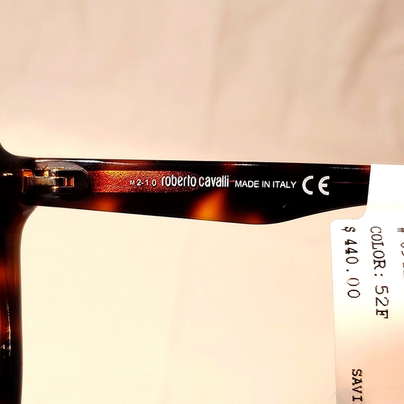 Roberto Cavalli 55MM Squared Cat Eye Sunglasses - Picture 10 of 12